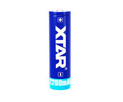 XTAR 18650 Li-ion batterij 2200 mAh Xtar protected