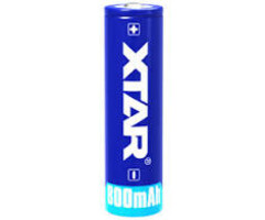 X-tar 14500 Li-ion batterij 800 mAh protected