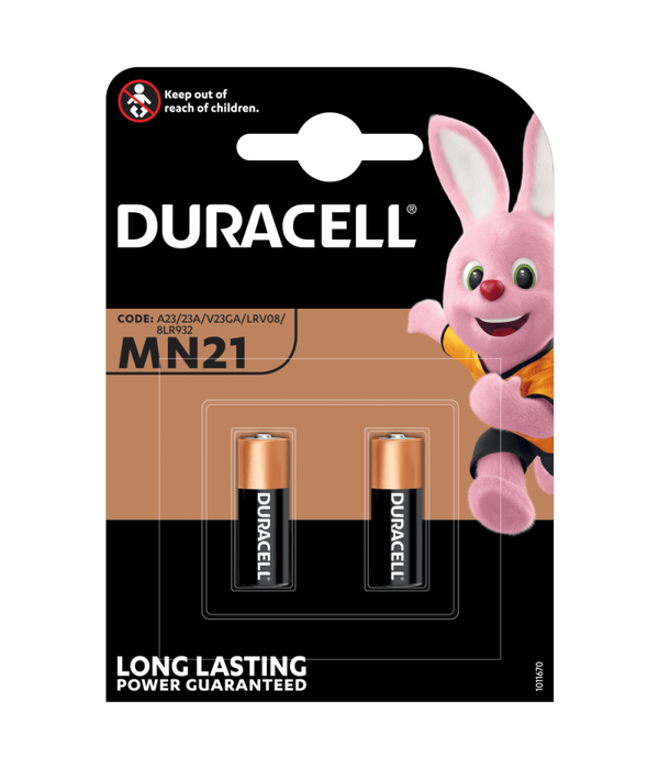 Lokken Rijd weg inhoud Duracell MN21 23A 12V alkaline batterijen -