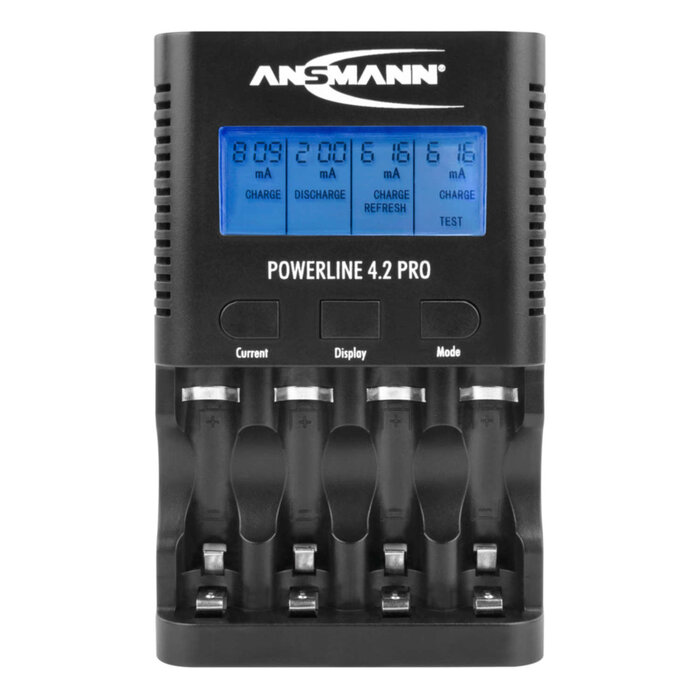 Ansmann batterijlader snellader powerline 4.2 pro NiMH