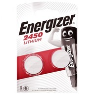 Energizer CR2450 3V lithium knoopcel batterij (3 Volt) blister 2 stuks