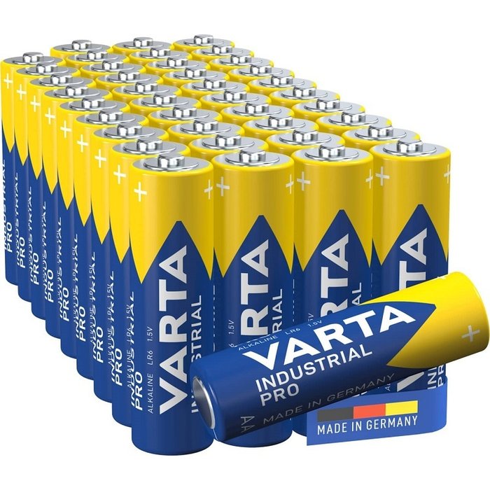 Varta industrial pro AA batterijen 40 stuks