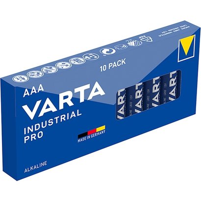Varta Industrial pro AAA batterijen 10 stuks