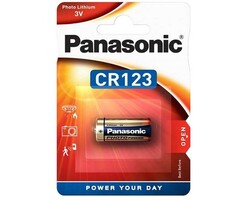 Panasonic CR123A lithium batterij blister 1 stuk