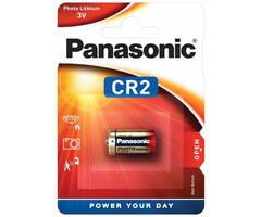 Panasonic CR2 lithium batterij blister 1 stuk