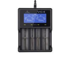 18650 Li-ion USB batterijlader XTAR VC4