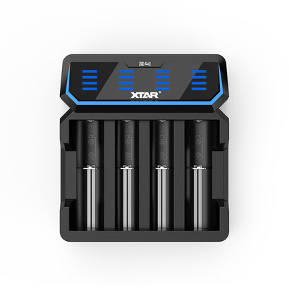 18650 Li-ion batterijlader XTAR D4