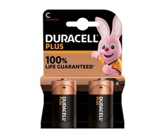 Duracell plus C batterijen 2 stuks