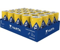 Varta industrial pro C batterijen 20 stuks