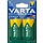 Varta oplaadbare D batterijen 3000mAh 2 stuks