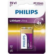 Philips 9V lithium batterij