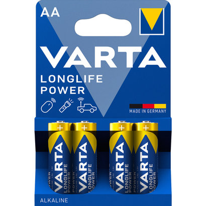 Varta longlife power AA batterijen 4 stuks