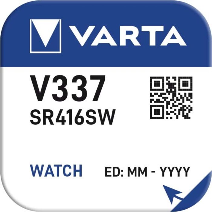 Varta V337 batterij