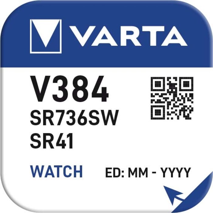 Varta V384 batterij