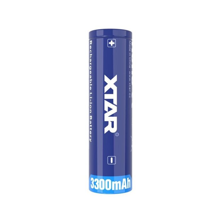 XTAR 18650 Li-ion oplaadbare batterij 3,6V 3300 mAh protected