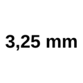 Metaalboor 3,25 mm