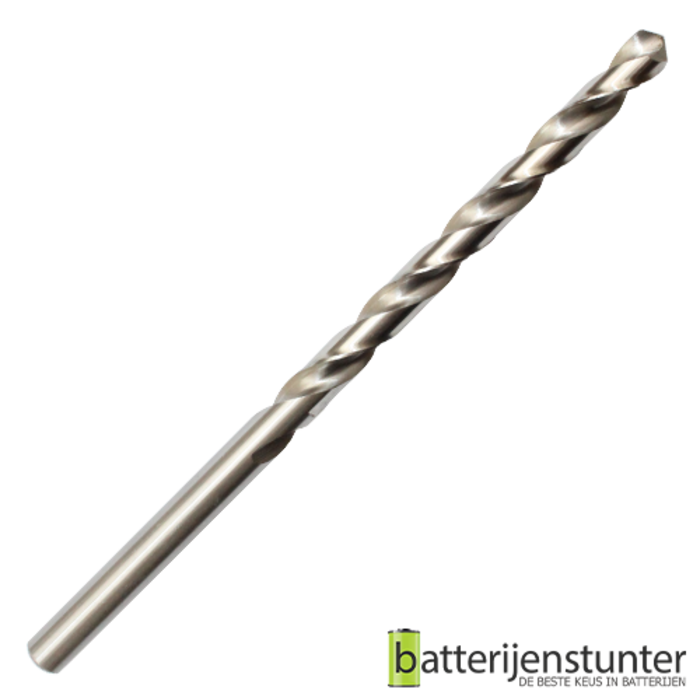 Metaalboor 5,1 mm HSS geslepen 132 mm lang