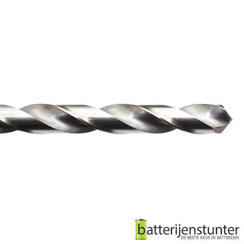 Metaalboor 6 mm HSS 139 mm lang per 10 stuks verpakt