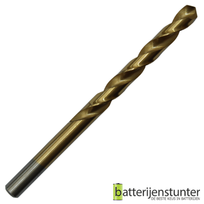Metaalboor 2,7 mm HSS titanium gecoat per 10 stuks verpakt