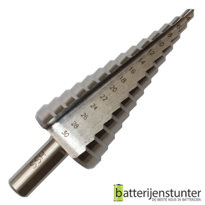 Stappenboor 4-30 mm