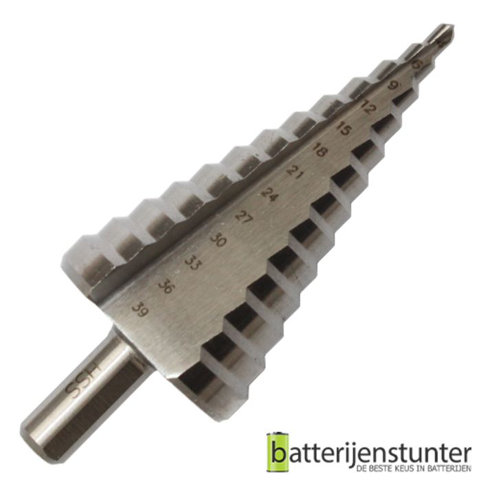 Stappenboor 4-39 mm