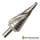 Stappenboor 6-30 mm met spiraal