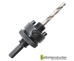 Snelwissel zeskant houder metaal gatzagen 32-210 mm (9,5mm schacht)