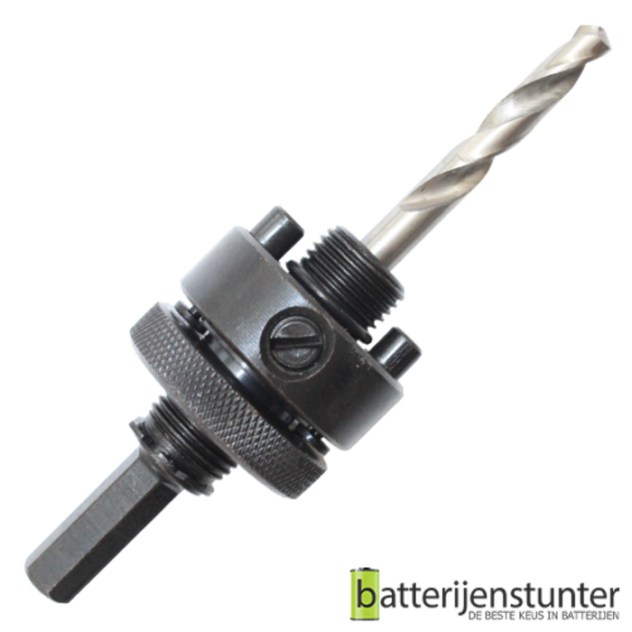 Snelwissel zeskant houder metaal gatzagen 32-210 mm (9,5mm schacht)