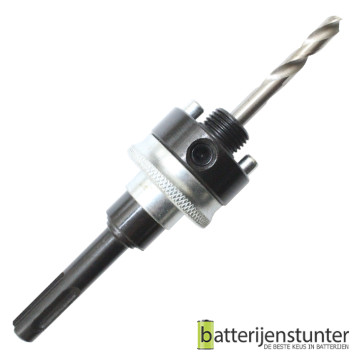 Snelwissel SDS plus houder met veer metaal gatzagen 32-210 mm