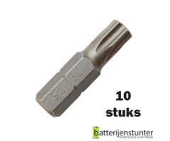 10 stuks torx schroefbit 30mm