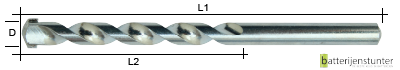 Steenboor 5 mm