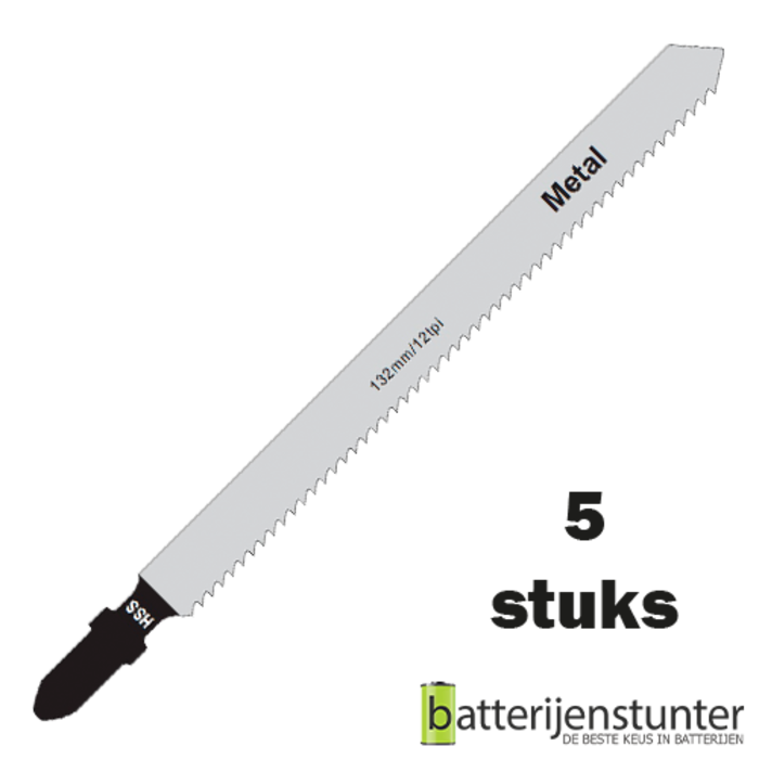 Zaagblad decoupeerzaag metaal 100mm 12 TPI