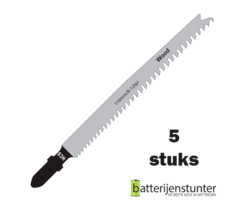 Zaagblad decoupeerzaag hout 90mm 8-12 TPI voor rechte zaagsnede clean cut