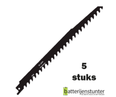 Zaagblad reciprozaag hout 240mm 3 TPI