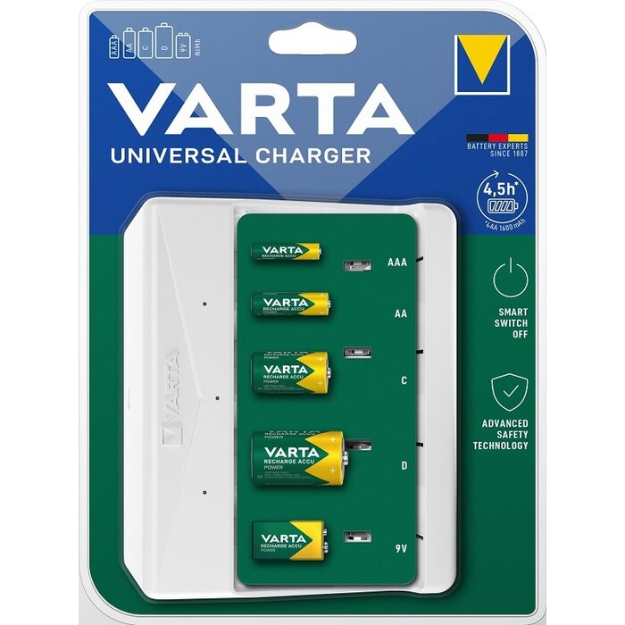 Varta universele batterijlader NiMH