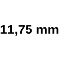 Boor 11,75 mm