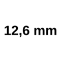 Boor 12,6 mm