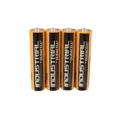 Duracell industrial AAA batterijen folie 4 stuks