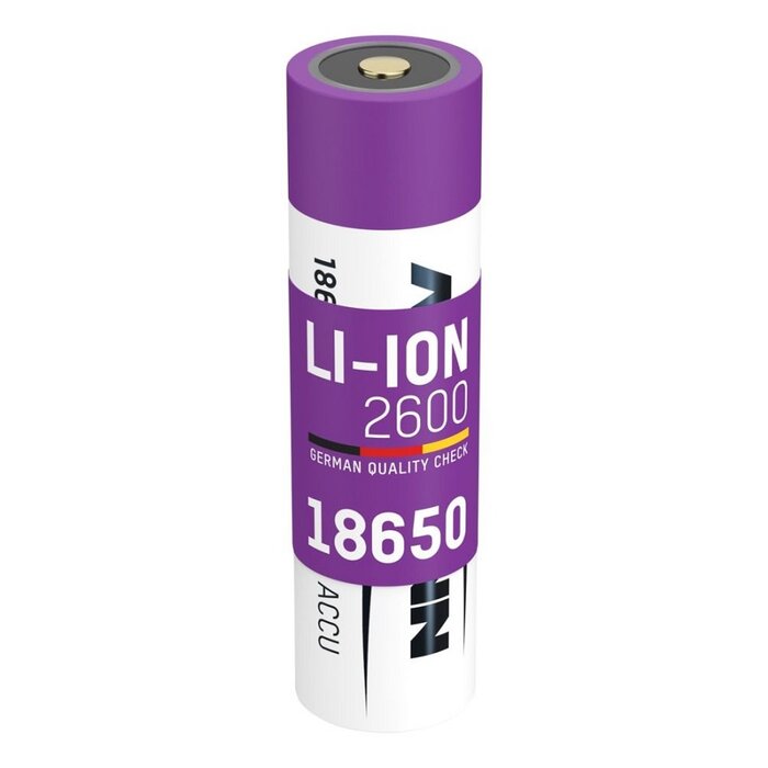 Ansmann 18650 Li-ion oplaadbare batterij 3,6V 2600 mAh protected