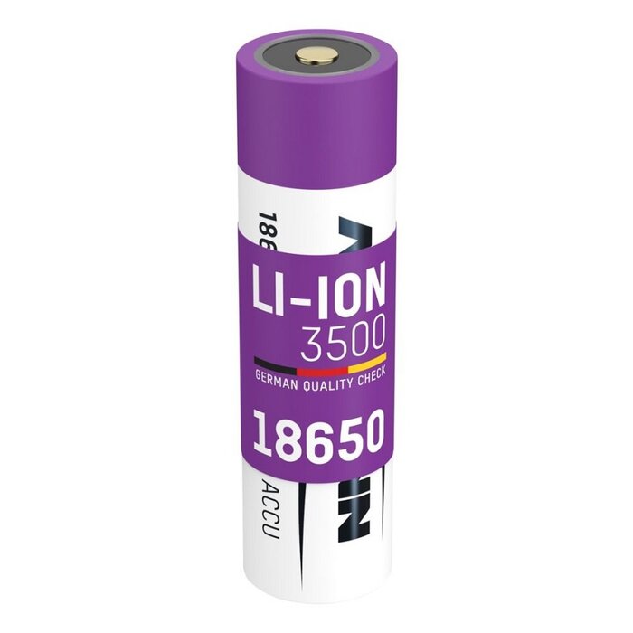 Ansmann 18650 Li-ion oplaadbare batterij 3,6V 3500 mAh protected