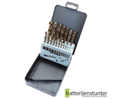 Cassette cobalt metaalboren 19 delig