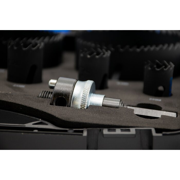 Bi-metaal gatzaag set 10 delig