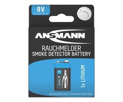 Ansmann 9V lithium batterij