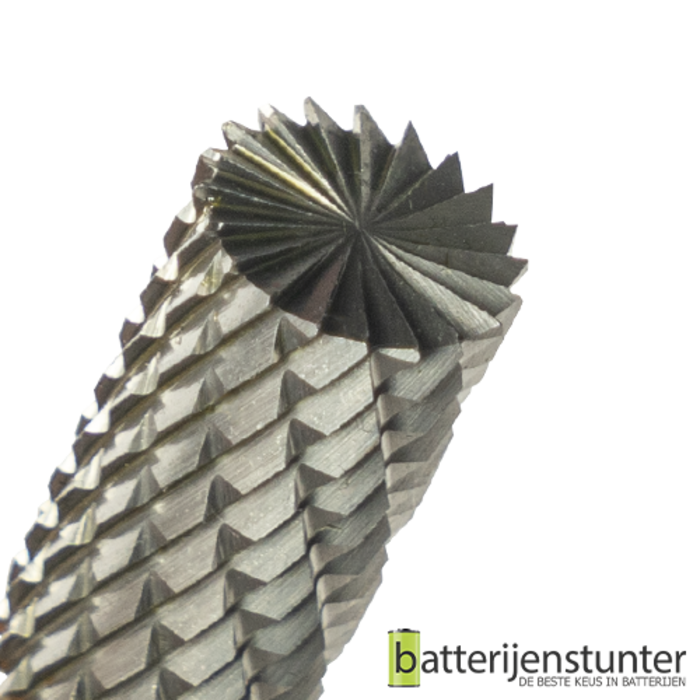 Stiftfrees type B - 12mm (cilinder met kopvertanding)