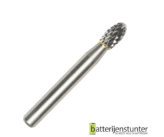 Stiftfrees type E - 6mm (ovaal/druppel)