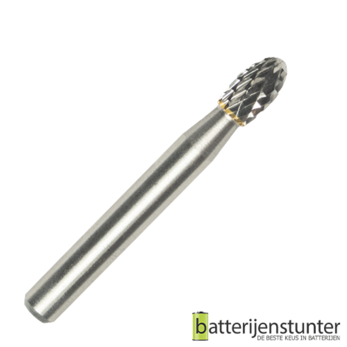 Stiftfrees type E - 6mm (ovaal/druppel)