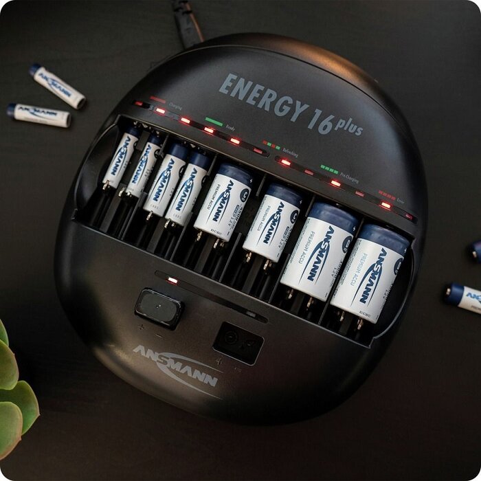 Ansmann batterijlader energy 16 plus NiMH