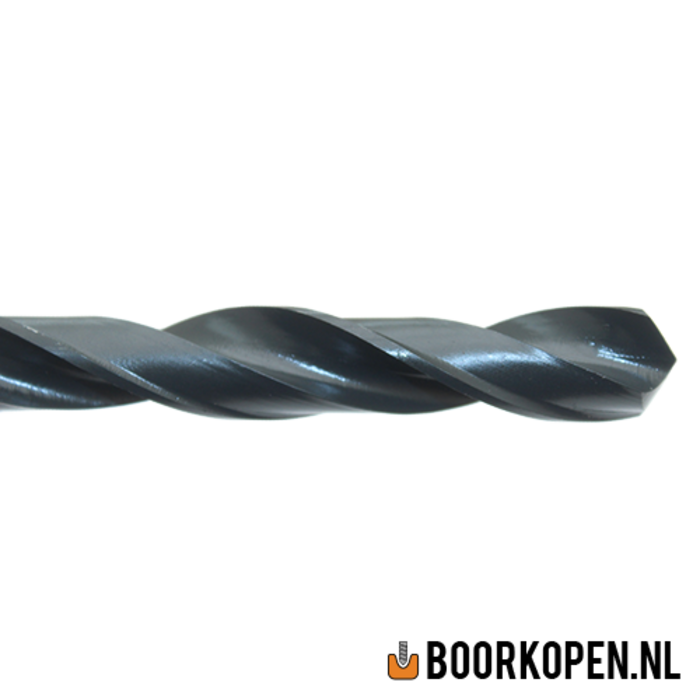 Metaalboor 14 mm HSS rolgewalst afgedraaid op 10 mm