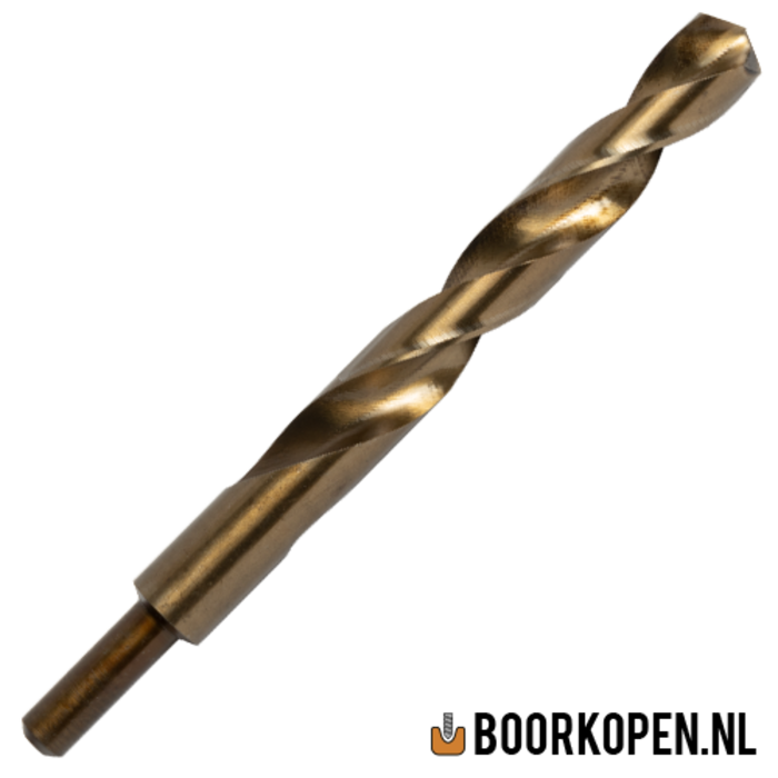 Cobaltboor 15 mm afgedraaid op 10 mm