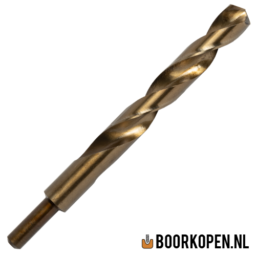 Cobaltboor 16 mm afgedraaid op 10 mm